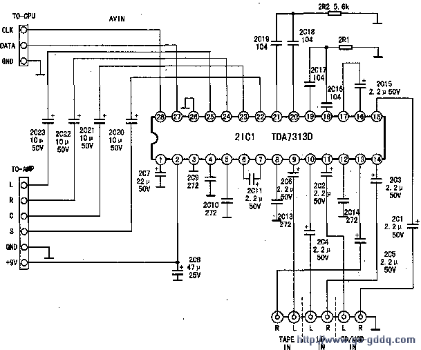 tcl 905a功放机电路分析