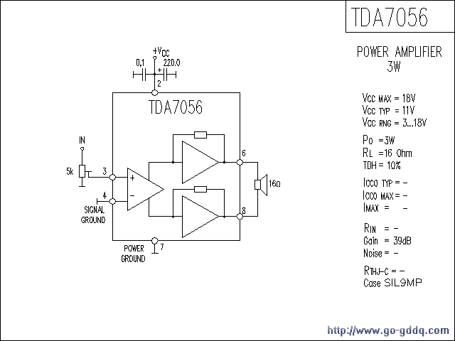 TDA7056ŵ·