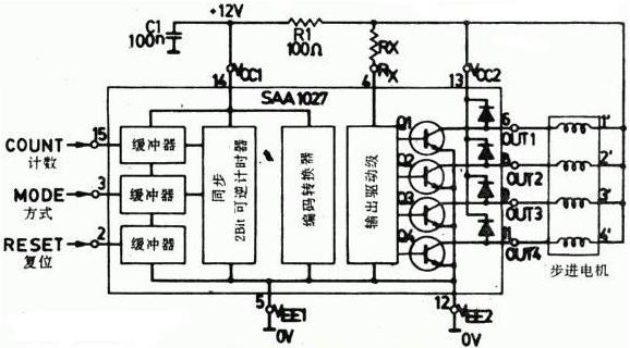 ͼ2 SAA1027ڲԭͼӦ