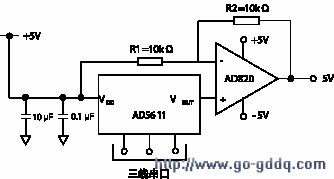 AD5611ŴAD820ɵ˫ԵѹD/Aת·