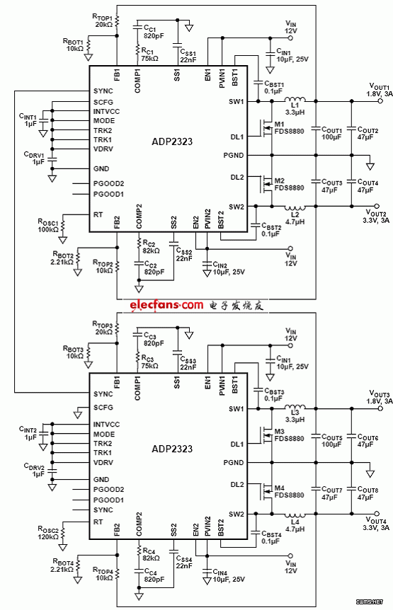 ADP2323ͬ90Ӧõ·ͼ