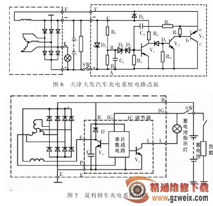 拓展及应用汽车交流发电机中性点