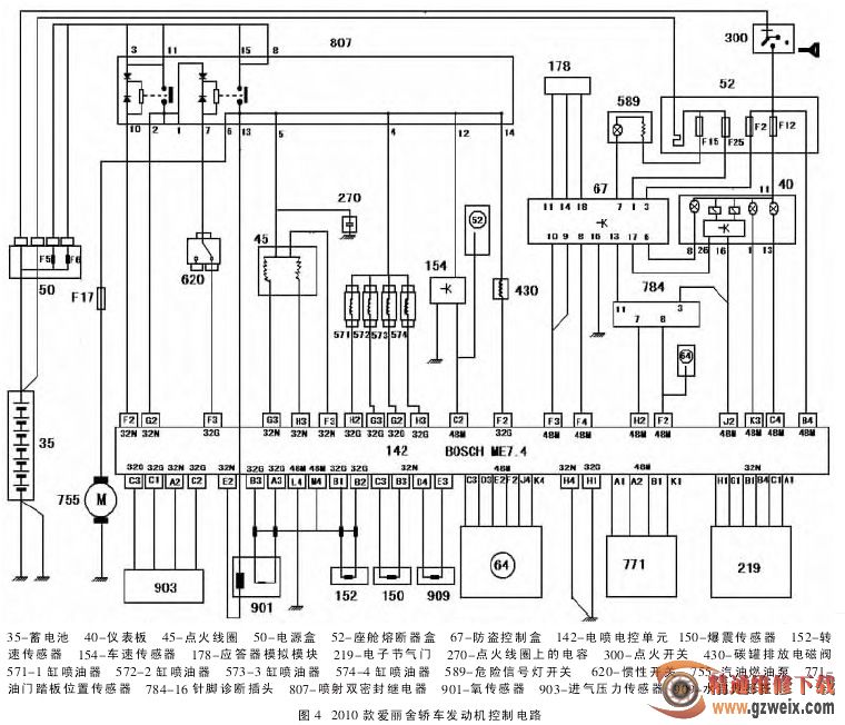 检修雪佛兰爱丽舍发动机无法起动故障