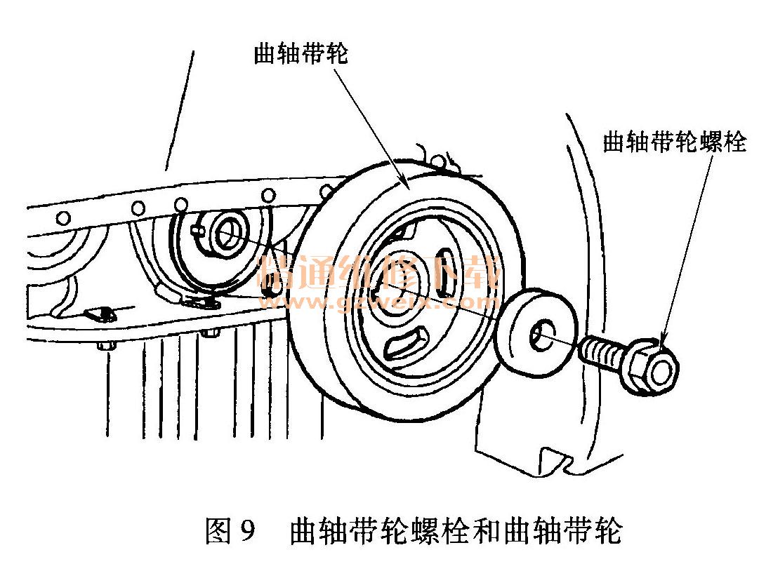 现代途胜(tucson)2. 0l发动机正时校对方法