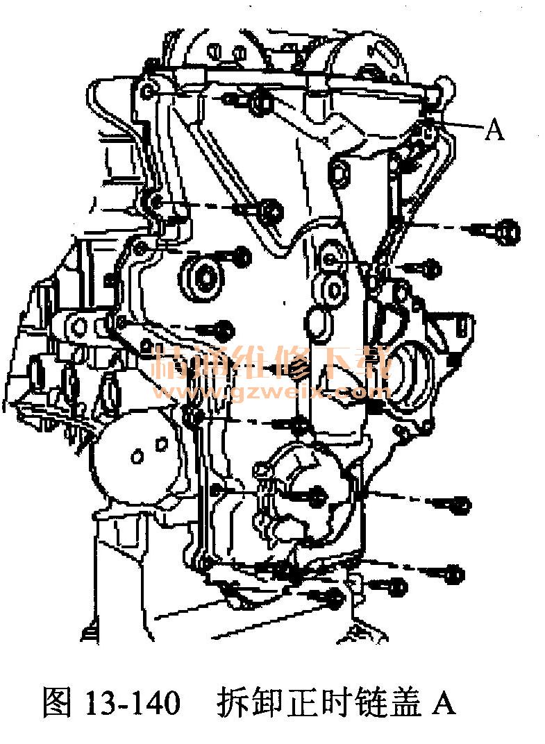 悦达起亚福瑞迪(dohc 1.6 l型发动机)正时校对方法