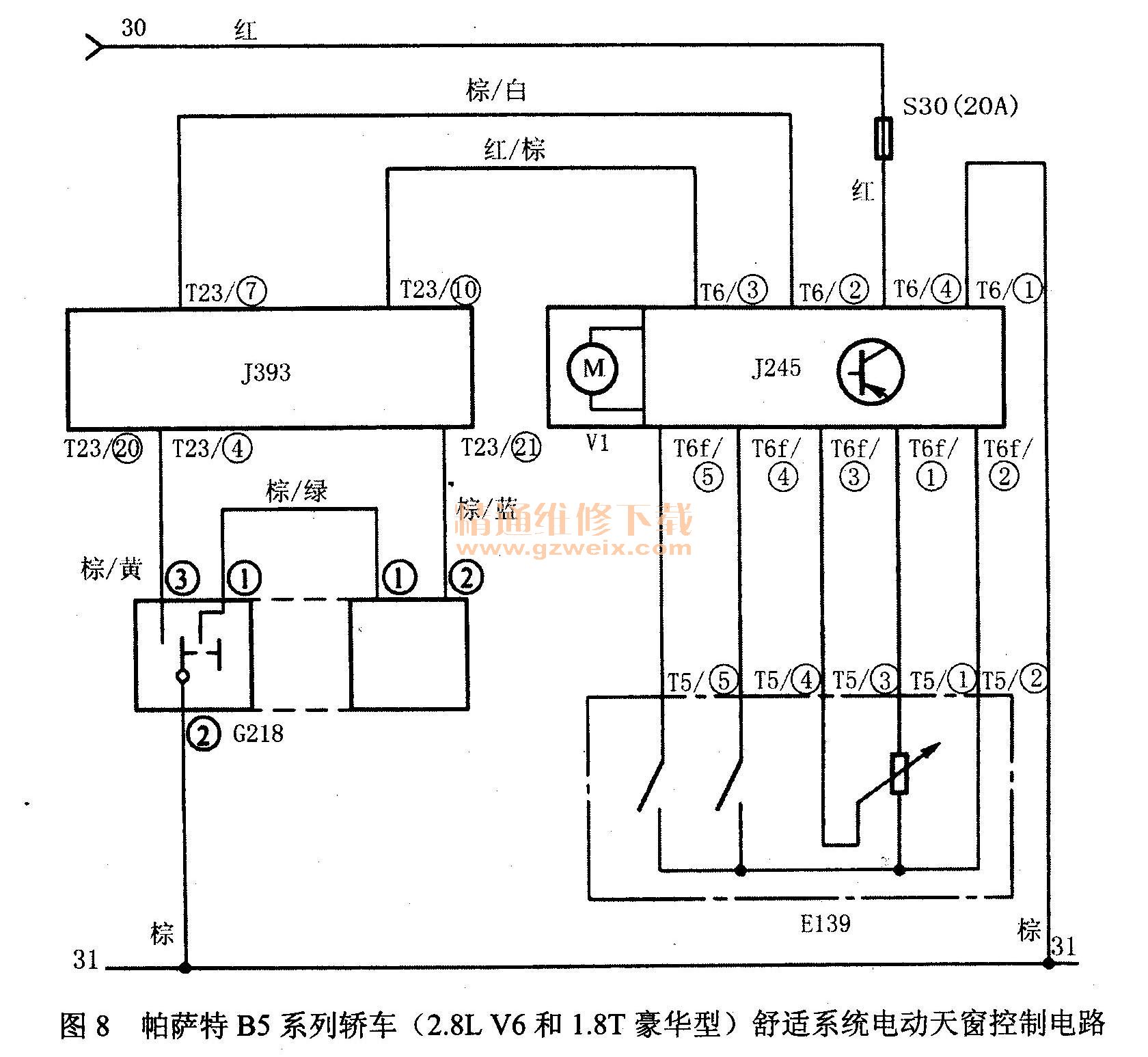 B5ϵнγ2.8L V61.8Tͣϵͳ綯촰Ƶ·