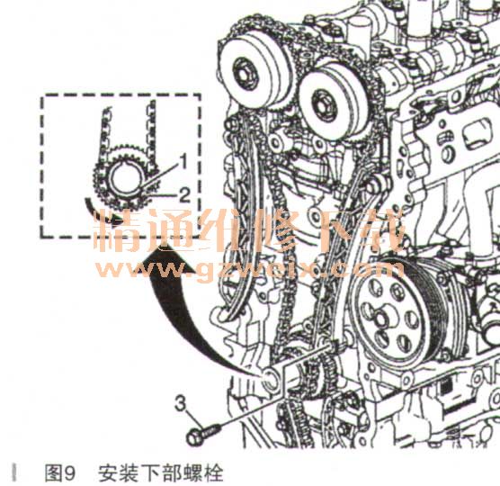 2014～2016年上海通用凯迪拉克ats-l2.0l ltg发动机正时校对方法