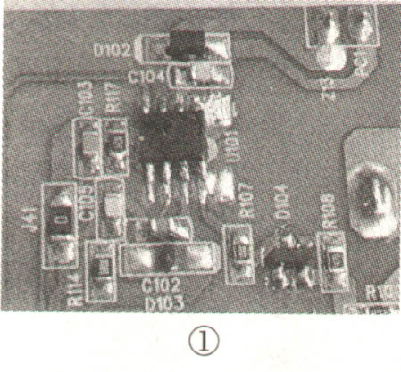 TCL39F1600E型液晶电视,雷击后三无 - 精通维