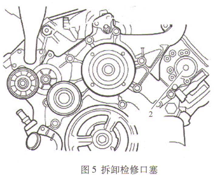 2007年大切诺基4.7l发动机正时校对方法