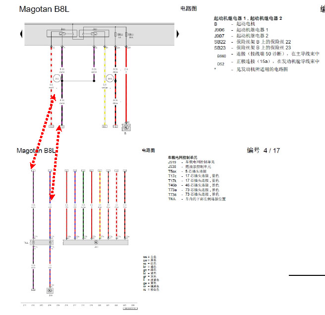 大众迈腾b8无法启动,仪表电子驻车制动器epb故障,气囊故障